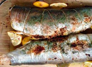 Фаршированная горбуша - пошаговые рецепты приготовления запеченной в духовке с фото